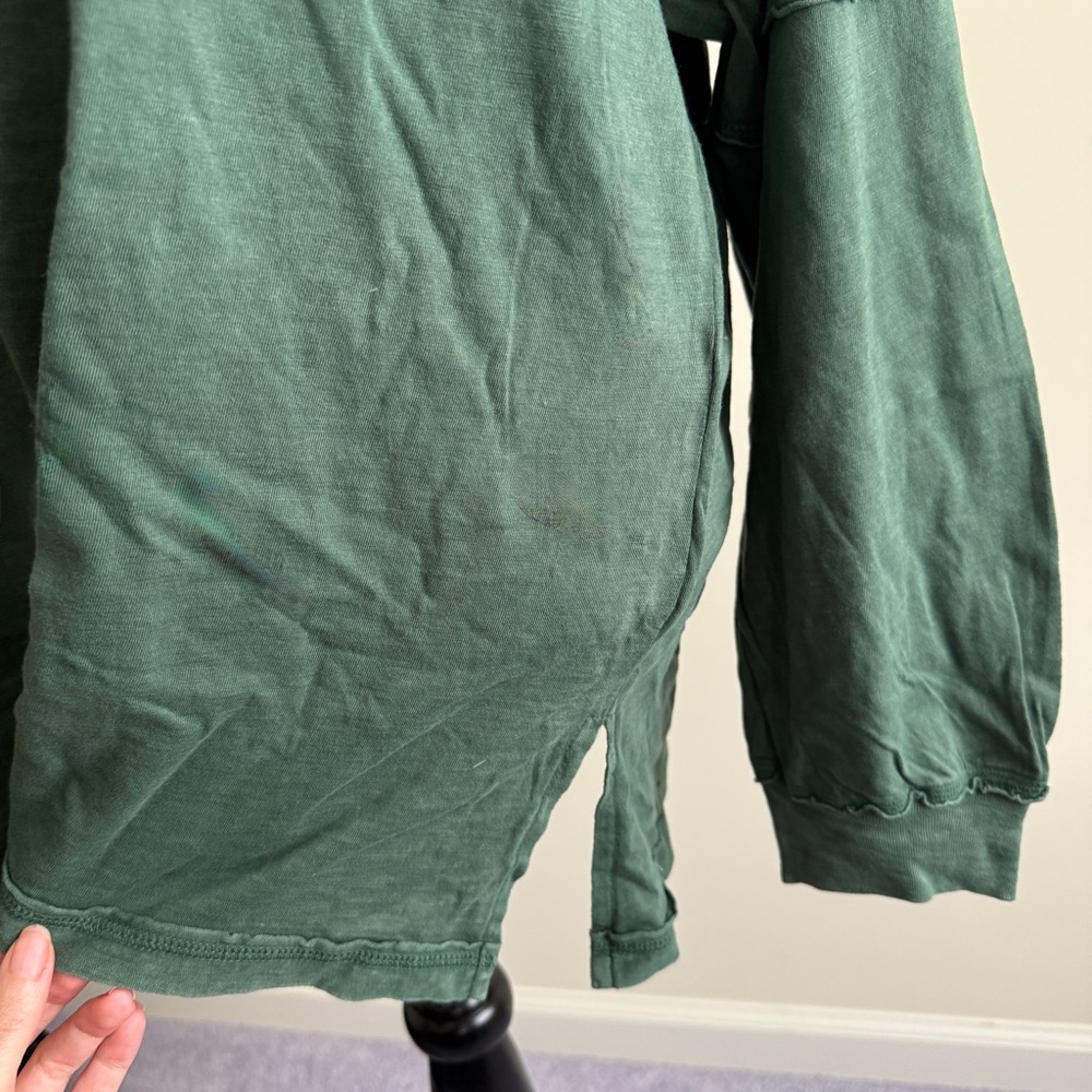 Aerie Cozy Long Sleeve Oversized Boyfriend T-Shirt - Picture 8 of 11